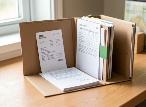 keeping household paperwork